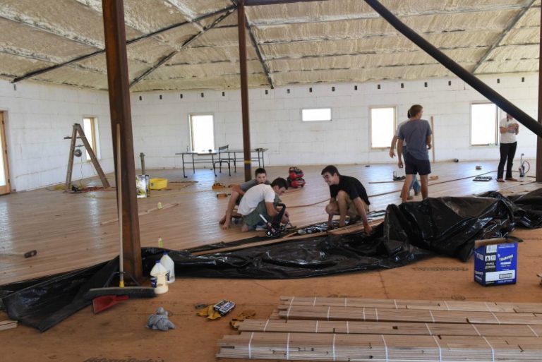 The Wood Floor - Laying the Wood