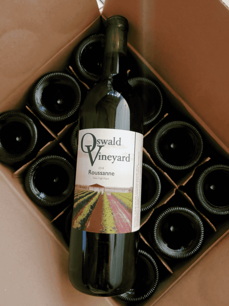 Roussanne 2018 is Bottled and Labeled